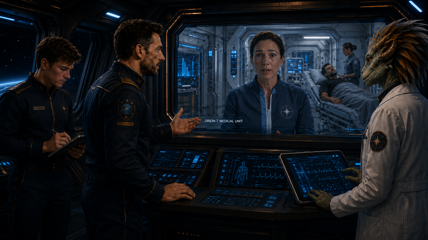 Captain Hale asks questions